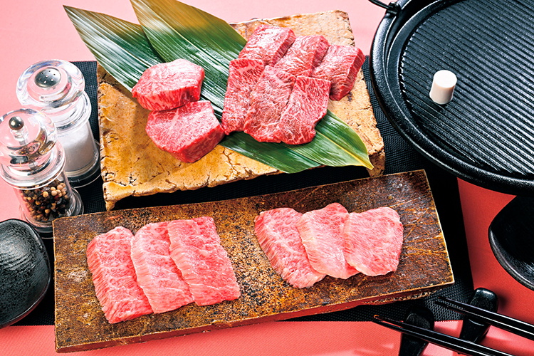 【送料込】[岩手]㈲前沢牛オガタ 前沢牛焼肉用・ステーキ詰め合わせの商品画像